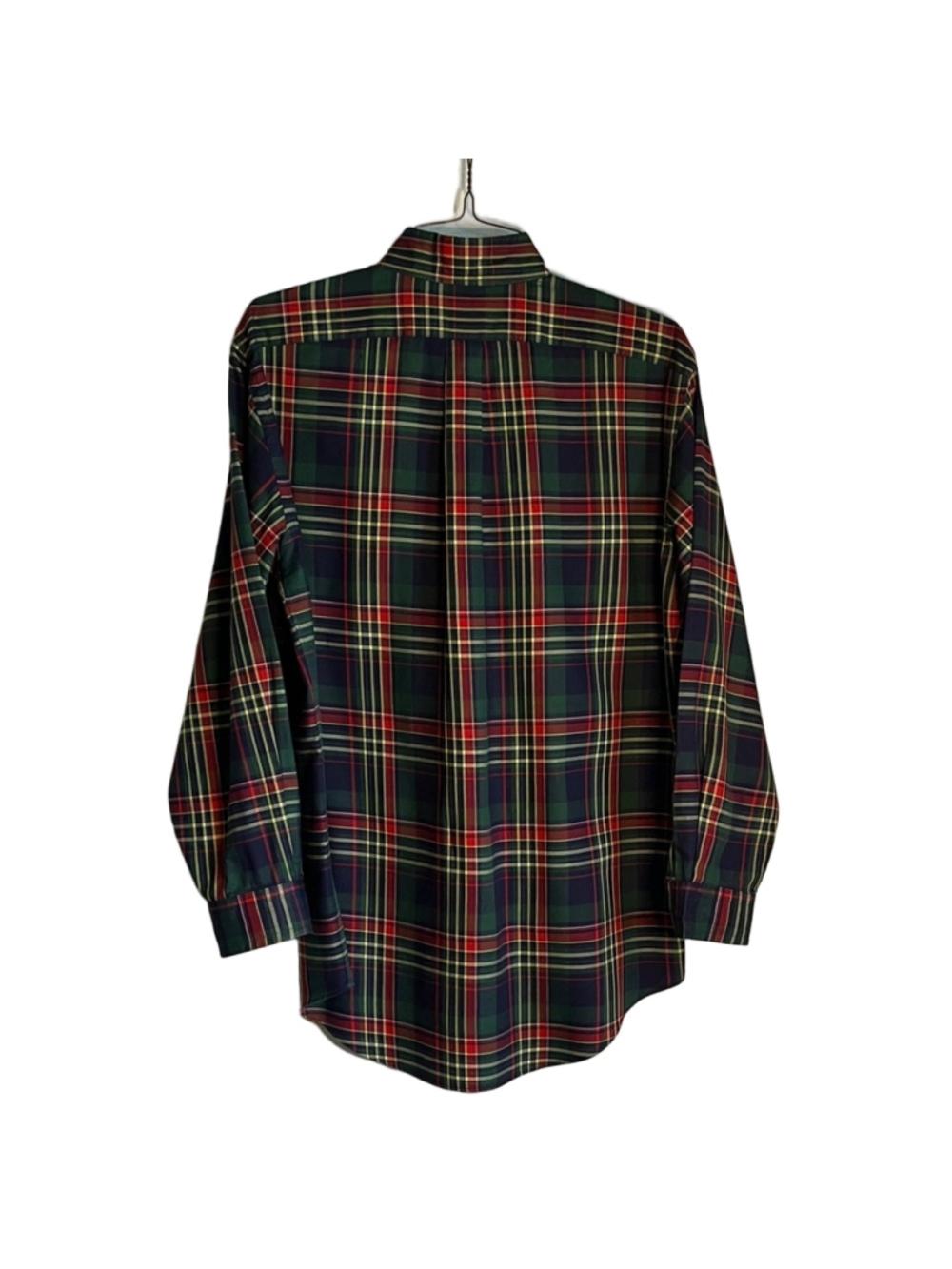 Daniel Cremieux Men's Plaid Shirt - Green and Red - Picture 7 of 7